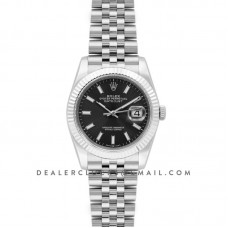 Datejust 36 116234 Grey Dial with Stick Markers